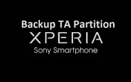 Backup TA Partition on Sony Xperia devices