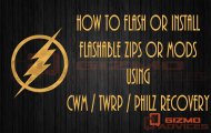 Install Zips and Mods using CWM / TWRP / PhilZ Recovery