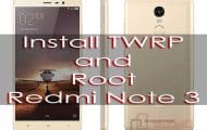 Install WRP Recovery and Root Redmi Note 3