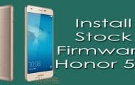 Download and Install Stock Firmware on Honor 5C