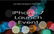 Watch iPhone 7 Launch Event Live Streaming