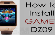 Install Games on DZ09 Smartwatch