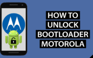 Unlock Bootloader on Motorola