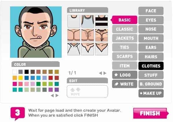 FaceYourManga Create Cartoon Characters of Yourself Online Free