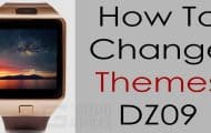 Change Themes on DZ09 Smartwatch