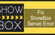 Fix ShowBox Server Connection Error on Android