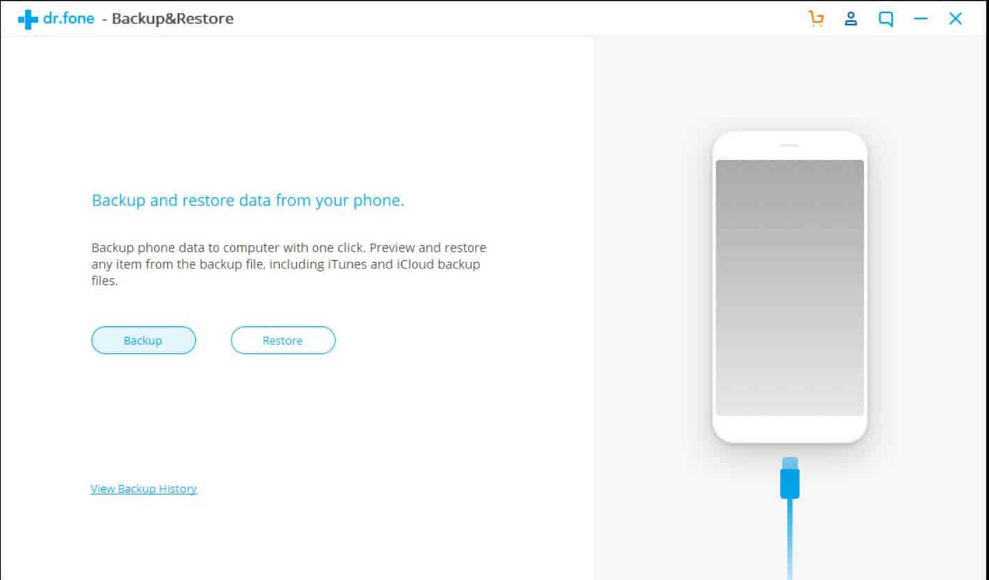dr.fone Backup & Restore
