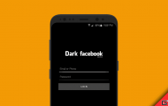 Dark Facebook App