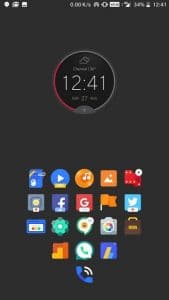 Motorola Circle Clock Widget APK