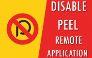 disable-peel-remote