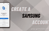 How to create a Samsung Account